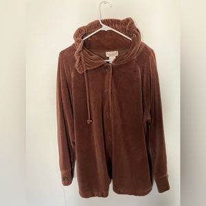 Brown Teddy Bear Jacket Comfy
